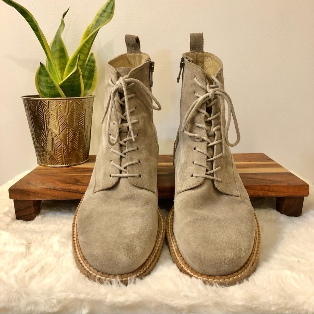 VINCE Suede Cabria Boot in Woodsmoke Size 9.5 - Picture 4 of 12